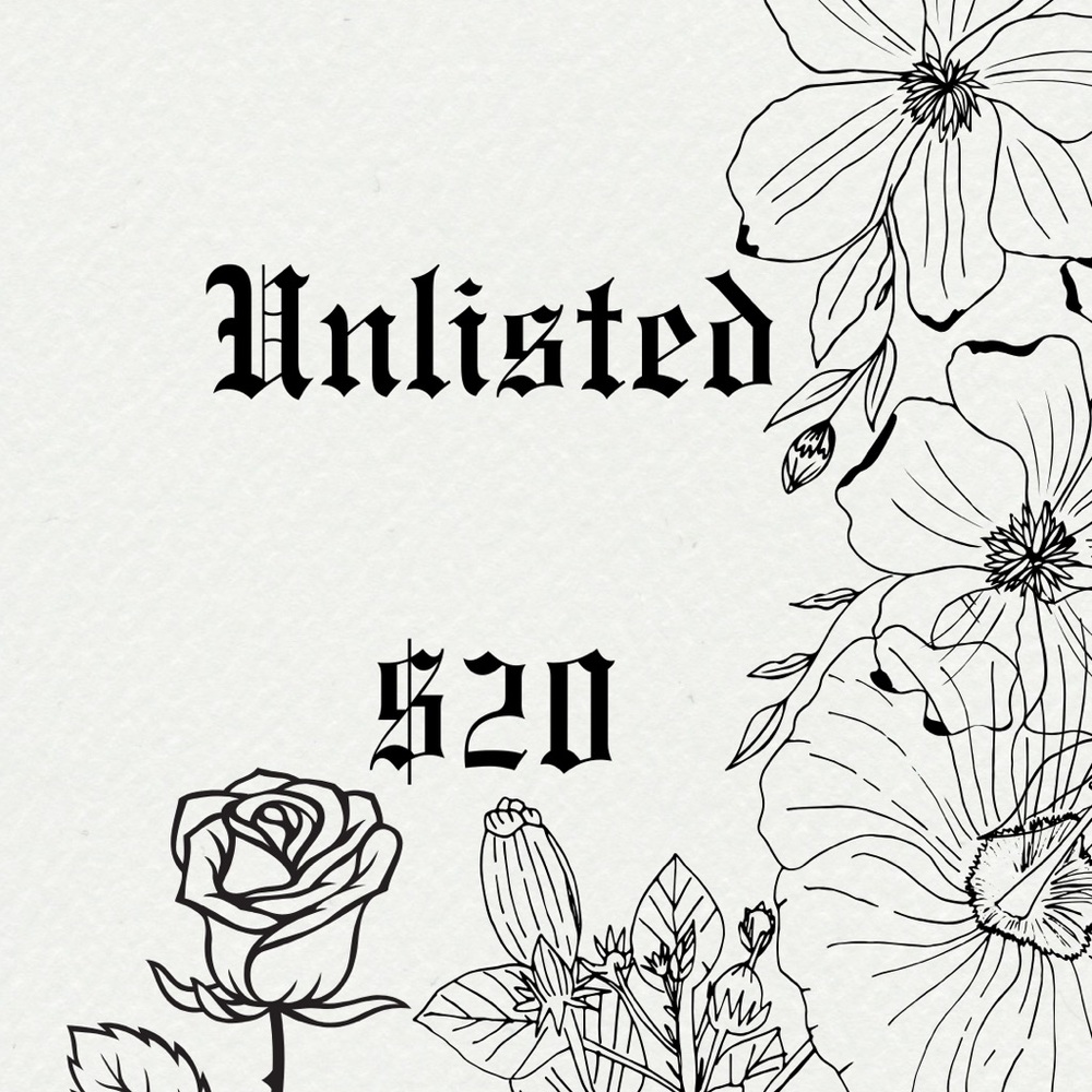 Unlisted $20